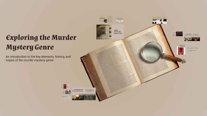Exploring the Murder Mystery Genre: An Introduction for Year 11 ...