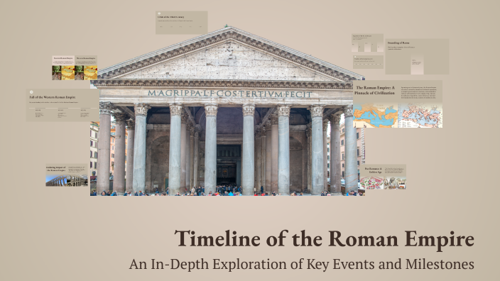 Timeline of the Roman Empire by Μάριος - Κυπαρίσσης Μώρος on Prezi