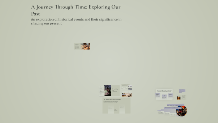 A Journey Through Time: Exploring Our Past by jane rhoden on Prezi