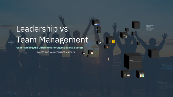 Leadership vs Team Management by Fatima Podadera on Prezi