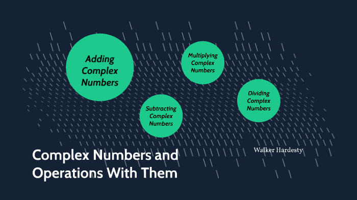 Walker Math Level 3 Complex Numbers Complex Numbers and Operations With Them by Walker H on Prezi