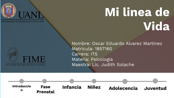 Mi linea de vida by Oscar Eduardo Alvarez Martinez on Prezi