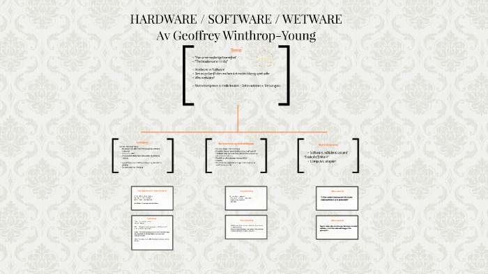 HARDWARE / SOFTWARE / WETWARE by Johannes Dahle on Prezi