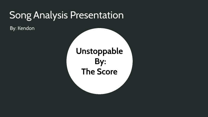 research paper song analysis