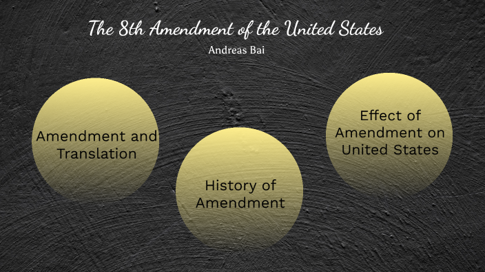 8th Amendment by Andreas Bai ** on Prezi