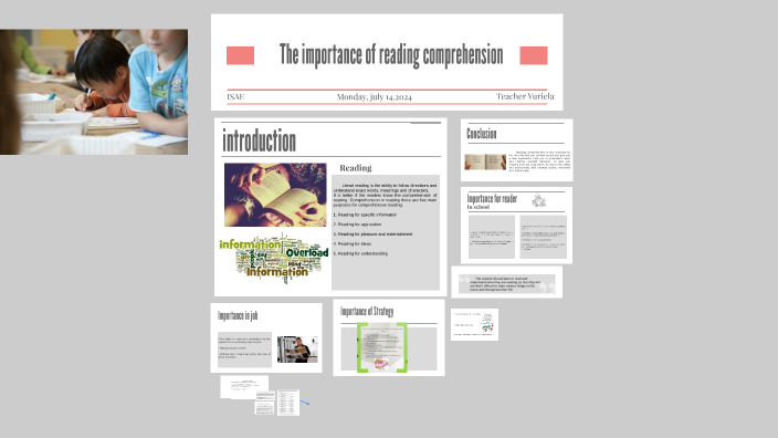 The importance of reading comprehension by Yuriela Garcia on Prezi