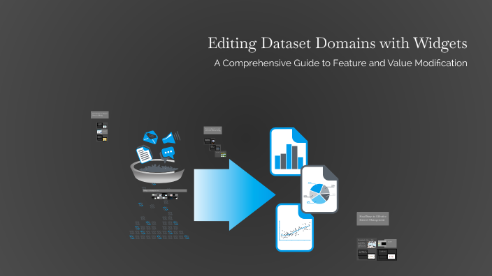 Editing Dataset Domains with Widgets by edgar jaime urbano zambrano on ...
