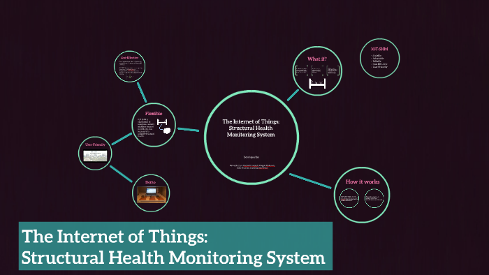 The Internet of Things: Structural Health Monitoring System by Reinaldo ...