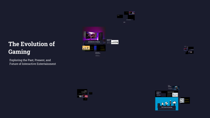 The Evolution of Gaming by Anir Boudi on Prezi