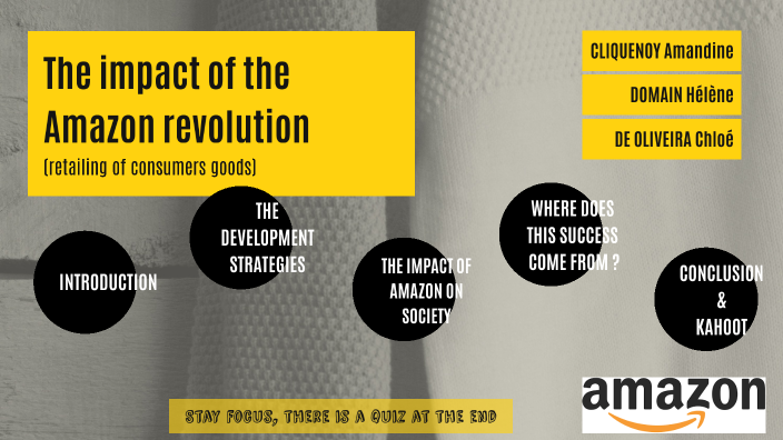 Exposé AMAZON by Chloé De Oliveira on Prezi