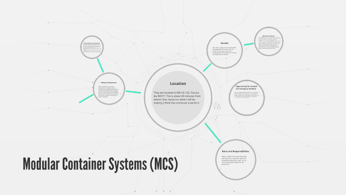 Modular Container Systems (MCS) by Autumn Davis on Prezi