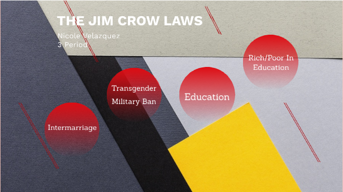 Jim Crow Laws by Marleni Velazquez on Prezi
