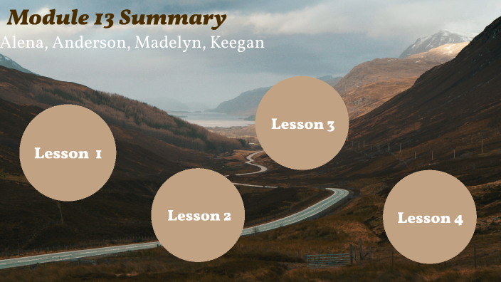 Module 13 Presentation by Madelyn Ryan on Prezi