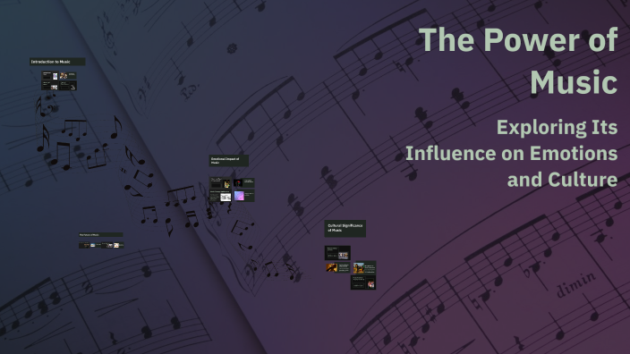 The Power of Music by Pepi Dimitrov on Prezi