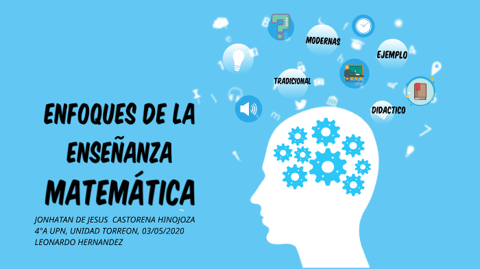 Enfoques de la enseñanza de la Matemática by Galleta vlogs on Prezi