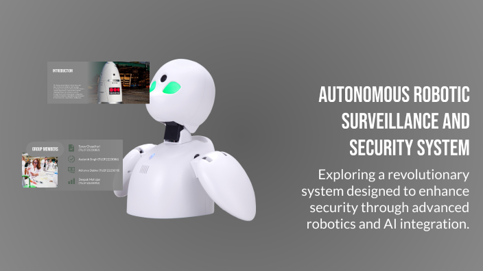Autonomous Robotic Surveillance and Security System by Deepak Mahajan ...