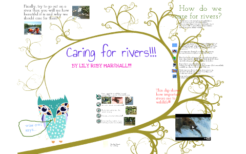 Caring for rivers. by melanie marshall on Prezi