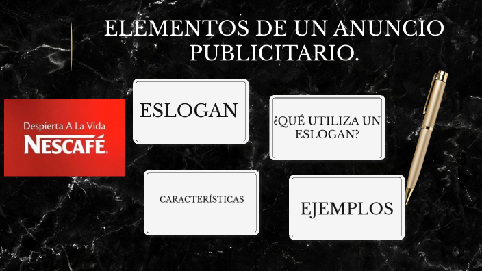 ELEMENTOS DE LOS ANUNCIOS PUBLICITARIOS by Itayetzin Welling on Prezi