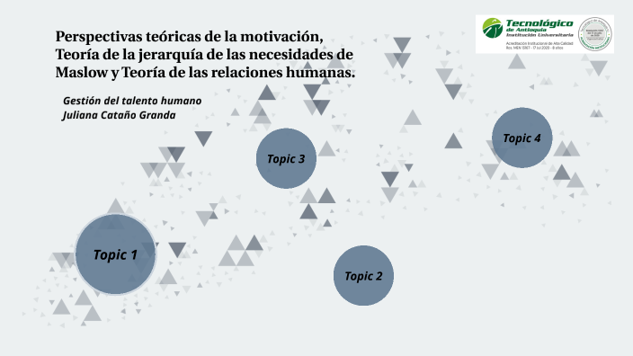 Perspectivas Teóricas De La Motivación By Juliana Cataño On Prezi