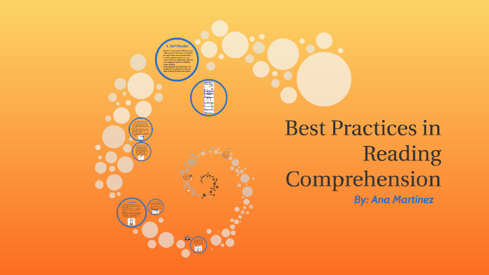 Best Practices in Reading Comprehension Strategies by Ana Martinez on Prezi