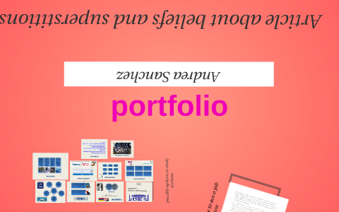 portfolio by Andrea Sanchez on Prezi