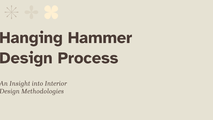 Picture of Hanging Hammer Design Process by Purna Ghosh on Prezi