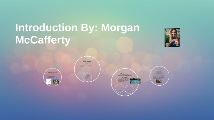 Introduction By: Morgan McCafferty by Morgan McCafferty on Prezi