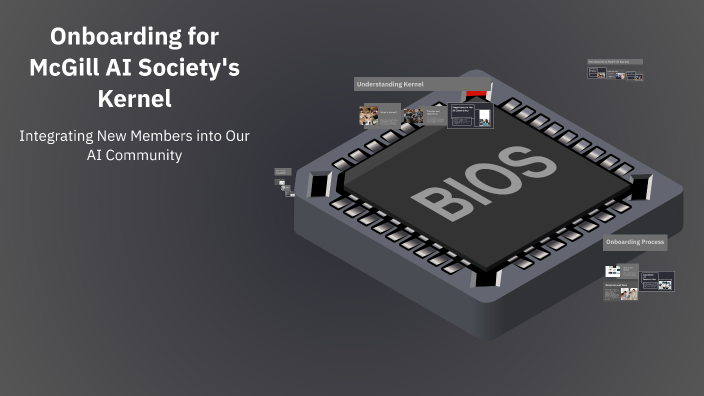 Onboarding for McGill AI Society's Kernel by Gülce Apaydın on Prezi
