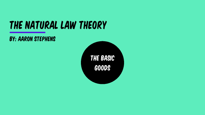 Natural Law Theory Crash Course Philosophy #34 The Natural Law Theory by Aaron Stephens on Prezi