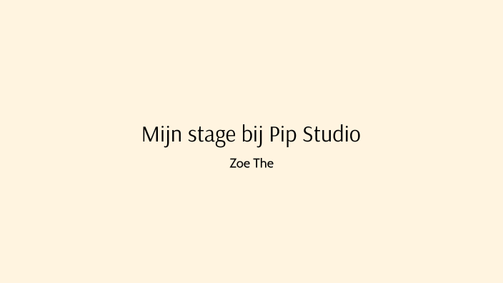 stage pip by Zoe The on Prezi