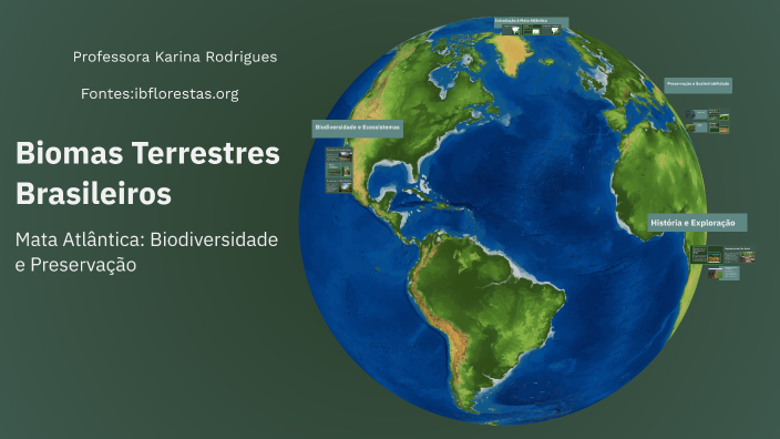 Biomas Terrestres Brasileiros by Karina Rodrigues on Prezi
