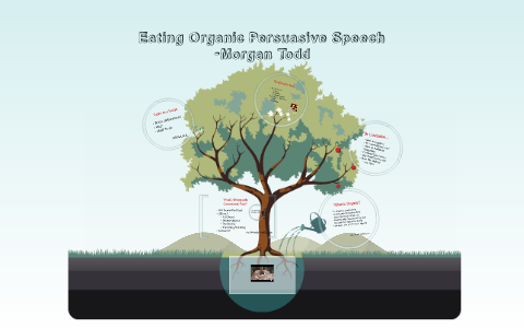 persuasive speech on organic foods