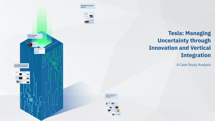 Tesla Structural Integration Tesla: Managing Uncertainty through Innovation and Vertical Integration ...