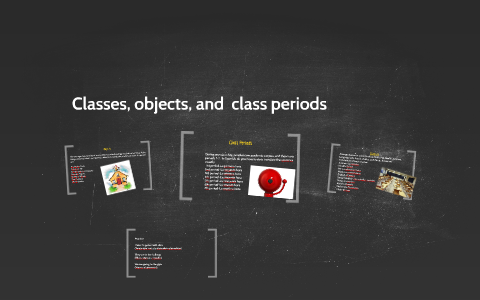 Classes, objects, and class periods by Jacob DeLoach on Prezi