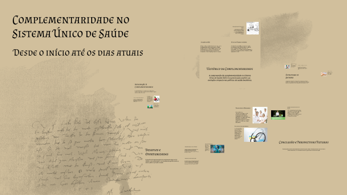 Complementaridade Complementaridade no Sistema Único de Saúde by MARIA RODRIGUES on Prezi