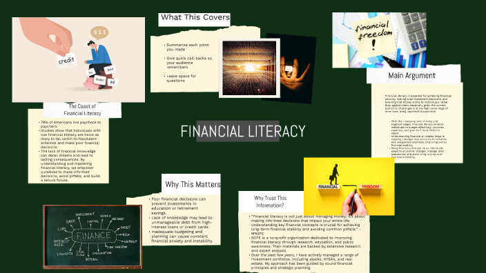 FINANCIAL LITERACY by izaac lozano on Prezi