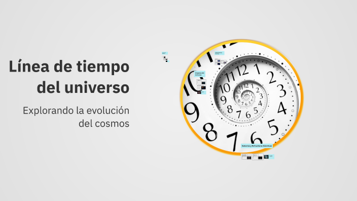 Línea de tiempo del universo by juan francisco Juarez on Prezi
