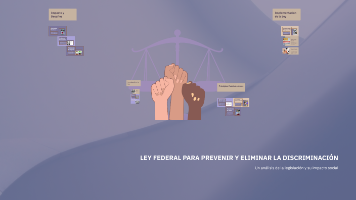 LEY FEDERAL PARA PREVENIR Y ELIMINAR LA DISCRIMINACIÓN by Eduardo ...