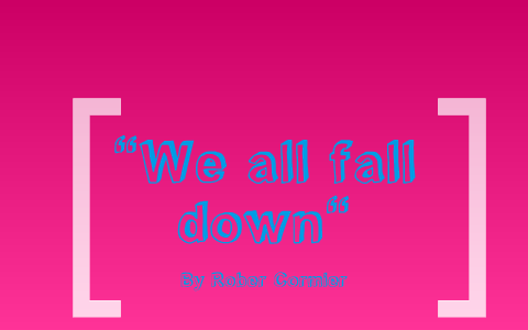 we all fall down robert cormier essay
