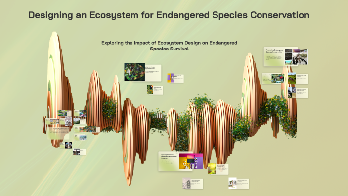 Designing an Ecosystem for Endangered Species Conservation by Myria ...