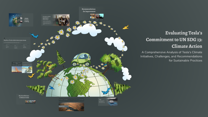 Evaluating Tesla’s Commitment to UN SDG 13: Climate Action by Yangchen ...