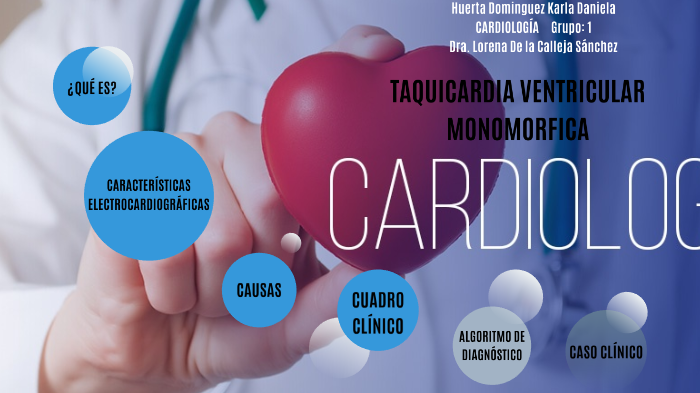 causas de una taquicardia ventricular