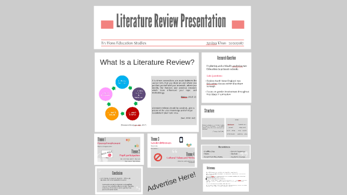 prezi literature presentation