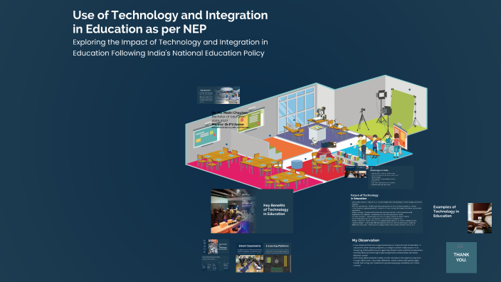 Use of Technology and Integration in Education as per NEP by Om Borse ...