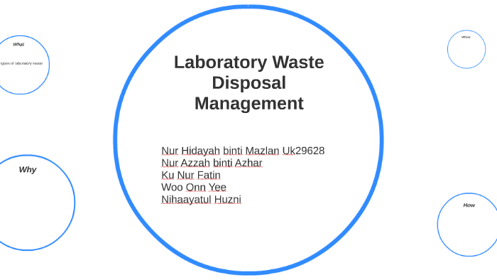 Laboratory Waste Disposal Management by hidayah mazlan