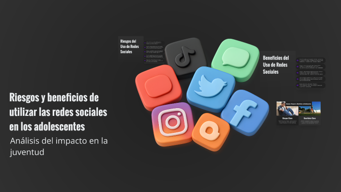 Riesgos y beneficios de utilizar las redes sociales en los adolescentes ...