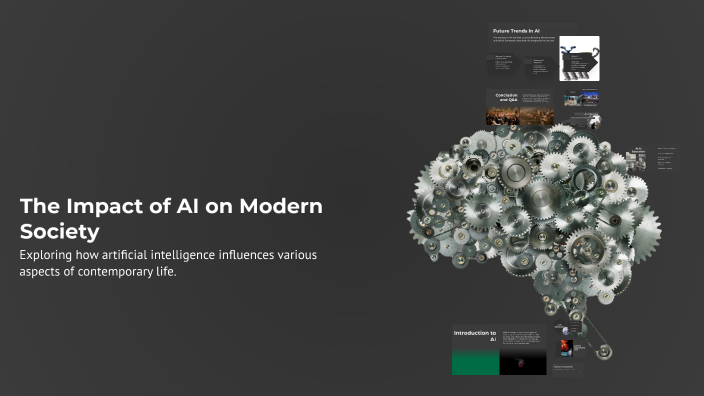 The Impact of AI on Modern Society by Zeina Al Shalaby on Prezi
