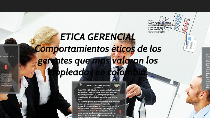 Ética Gerencial Comportamientos éticos De Los Gerentes By Laura Martinez On Prezi 8334