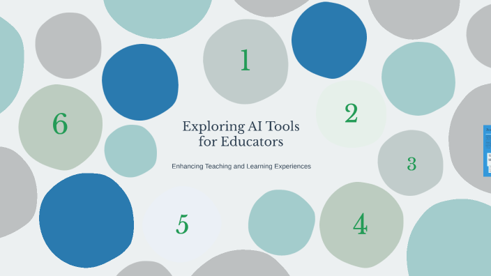 Exploring AI Tools for Educators by Vinod Vinod on Prezi
