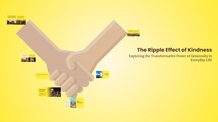 The Ripple Effect of Kindness by MOEMEN FARAG on Prezi